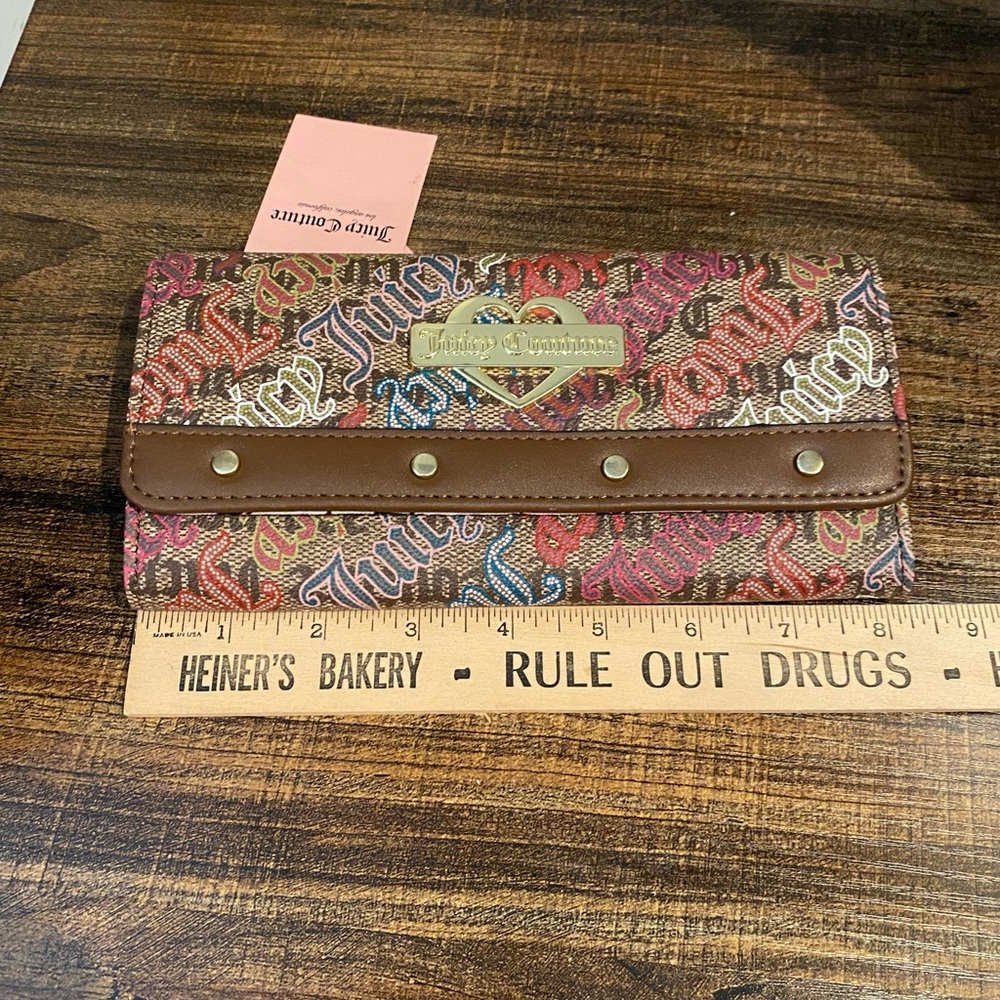 Juicy Couture Multicolor Logo Wallet - Picture 10 of 11